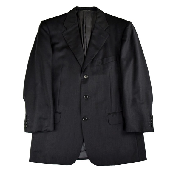 Ermenegildo Zegna Mens Silk Wool 3 Button Blazer - Picture 5 of 7